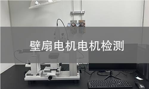 壁扇電機(jī)檢測(cè)